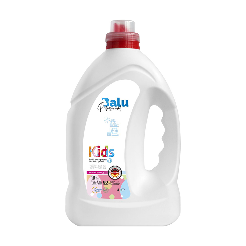 Засіб для прання BALU Professional Kids для дитячих речей, 80 циклів прання, 4 л